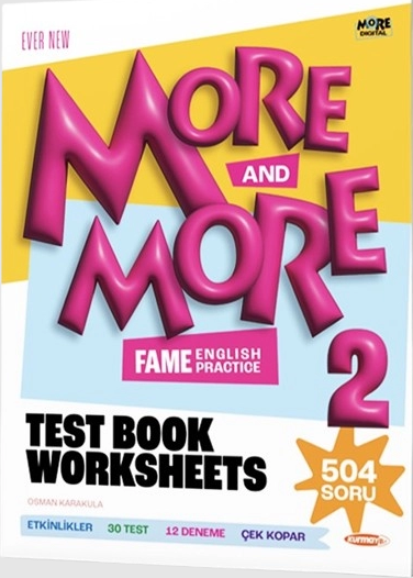 MORE AND MORE 2. SINIF TEST BOOK AND WORKSHEETS